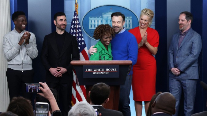 Brett Goldstein talks the Ted Lasso cast’s visit to the White House