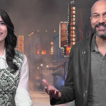 Keegan-Michael Key and Cecily Strong on Schmigadoon! season 2