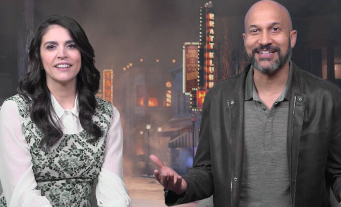 Keegan-Michael Key and Cecily Strong on Schmigadoon! season 2