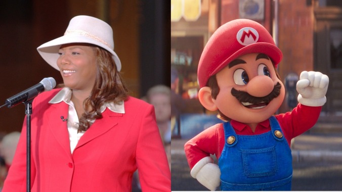 Queen Latifah and the Super Mario Bros just made history together