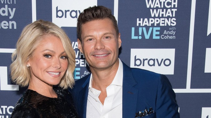 Ryan Seacrest and Kelly Ripa enter the Succession spoiler discourse