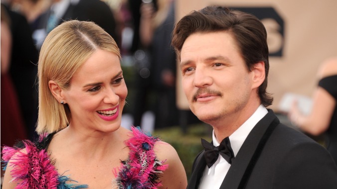Sarah Paulson helped financially support an early career Pedro Pascal