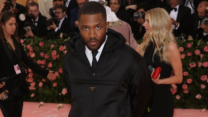 Frank Ocean closed out Coachella's first weekend by sort of, kind of, maybe hinting at a new album