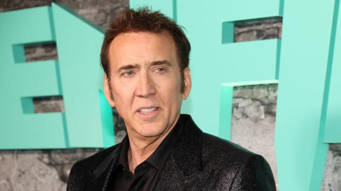 Nicolas Cage says CNN clickbaited him with the whole “don’t call me an actor” thing