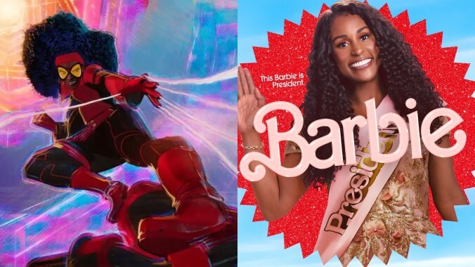 Issa Rae, Spider-Man Across The Spider-Verse (June 6), Barbie (July 21) 