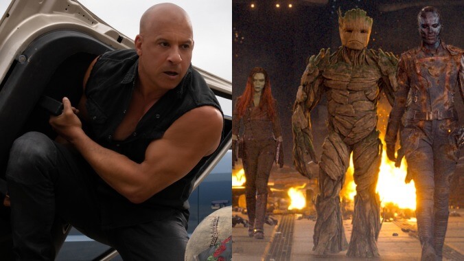 Vin Diesel, Guardians Of The Galaxy Vol. 3 (May 5), and Fast X (May 19)