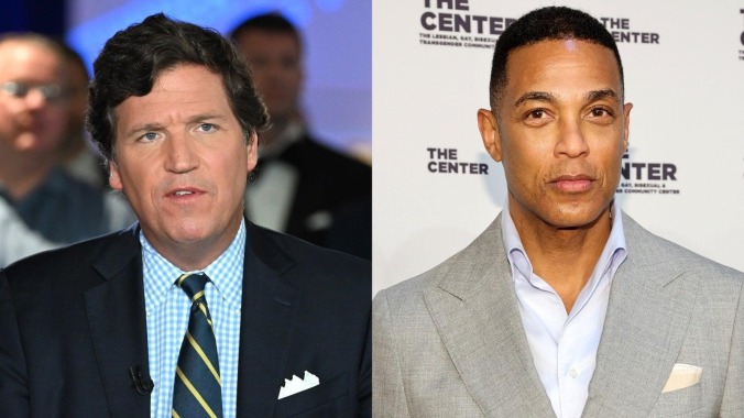 Succession Sunday to media purge Monday: Tucker Carlson and Don Lemon both out at their networks