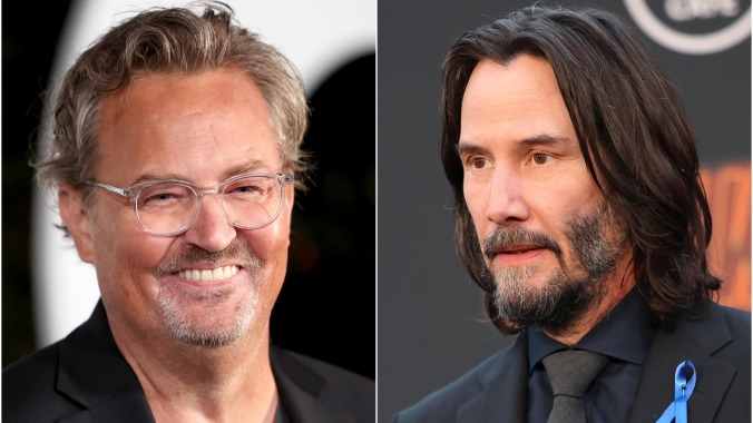 Matthew Perry joins the self-censorship game, removing mean Keanu Reeves references from memoir