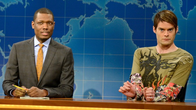 Bill Hader has changed his tune on returning to the role of Stefon