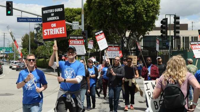Hollywood execs scrambling for response to writers strike literally everyone saw coming