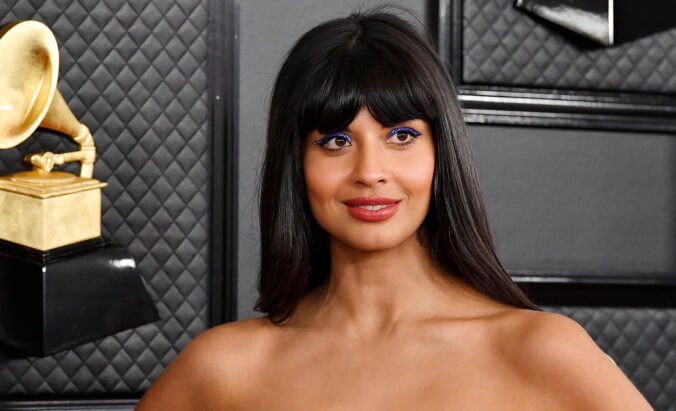 Jameela Jamil would prefer that we don't celebrate terrible people like Karl Lagerfeld