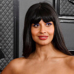 Jameela Jamil would prefer that we don't celebrate terrible people like Karl Lagerfeld