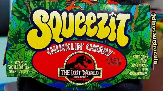 The Lost World: Jurassic Park SqueezeIt Juice