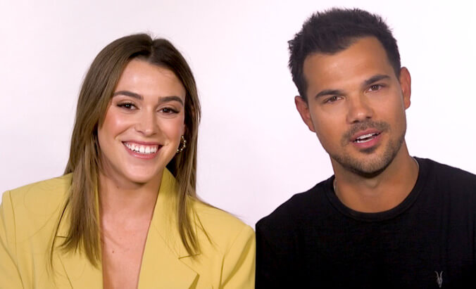 The Taylor Lautners talk The Squeeze, mental health, and Twilight