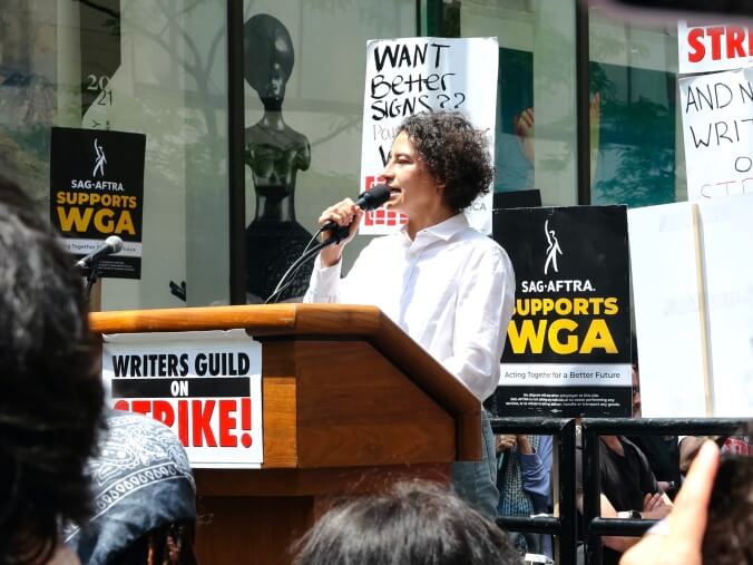 Ilana Glazer: “This is about fighting the dehumanizing of writers”