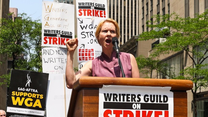 Cynthia Nixon: “Don’t let TV writing become a freelance position”