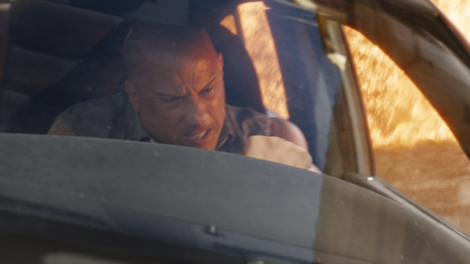 Vin Diesel could be a politician based on his measured reaction to the thing that happens in Fast X