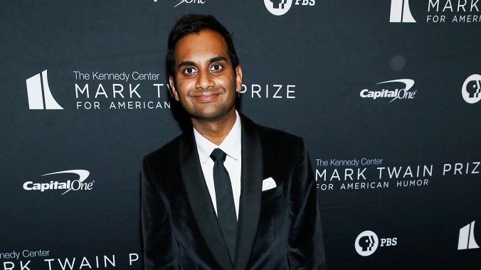 Aziz Ansari has another “first” directorial project shut down, this time by the strike