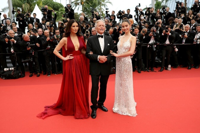 Catherine Zeta-Jones, Michael Douglas, Carys Zeta Douglas