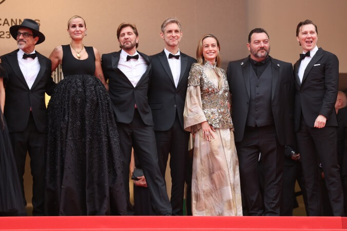 Brie Larson, Paul Dano, Ruben Östlund, and the rest of the jury