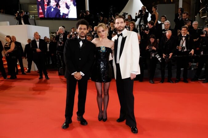 Abel “The Weeknd” Tesfaye, Lily-Rose Depp, and Sam Levinson