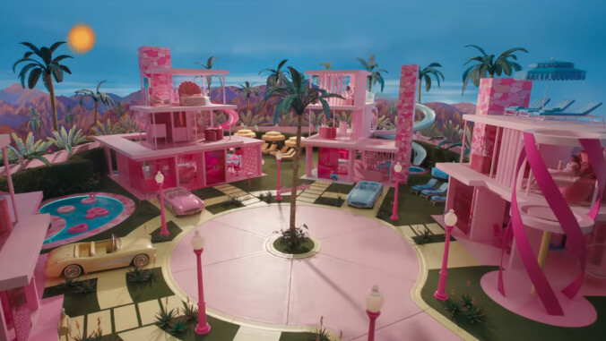 Barbie used up the world's supply of pink paint