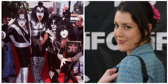 Melanie Lynskey did not accept a rose from KISS