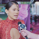 On the red carpet with the cast of Pixar's Elemental