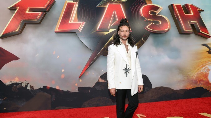 Ezra Miller makes first public appearance since... all that