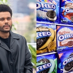 The Weeknd wants to bury the hatchet with milk's favorite cookie