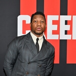 Jonathan Majors makes first in-person court appearance as trial is set for August