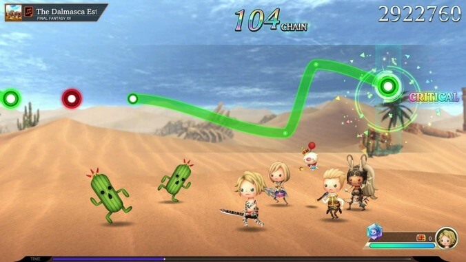 2. Theatrhythm Final Fantasy (various)