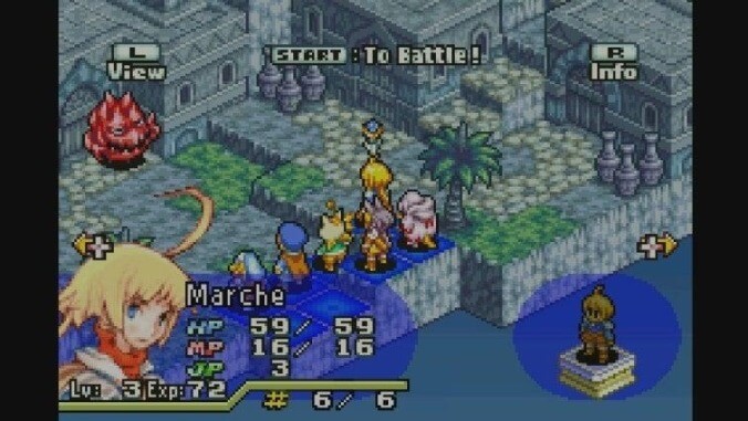 3. Final Fantasy Tactics Advance (2003)