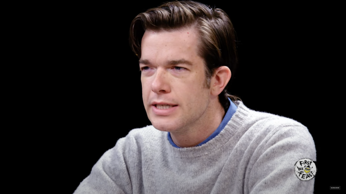 John Mulaney invites fans to visit him on the picket line, if they’re cool about it