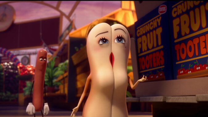 Even Seth Rogen finds his new Sausage Party show 