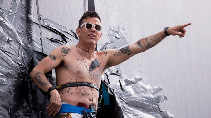 Steve-O, known for being calm and sensible, says Jackass Forever was “kind of a bummer”