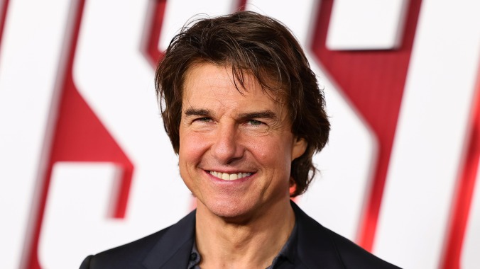 Good news: you are, in fact, allowed to look Tom Cruise in the eye