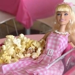AMC's collectible popcorn buckets are hot—here’s how to score a pink Barbie Corvette