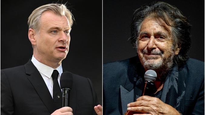 Al Pacino’s acting on set is so subtle it’s practically undetectable to the human eye, says Christopher Nolan