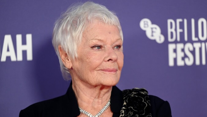 Judi Dench says she 