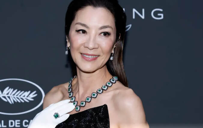 Michelle Yeoh brought her Oscar to her wedding