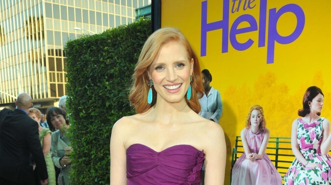 Jessica Chastain offers up an unsolicited pitch for a Help sequel