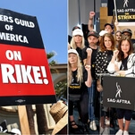 Hollywood has been in a double strike for a month. Where do things stand now?