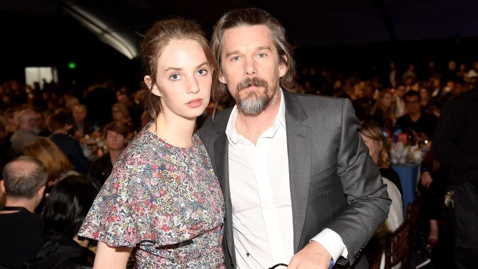 Ethan and Maya Hawke joke about their nepotism