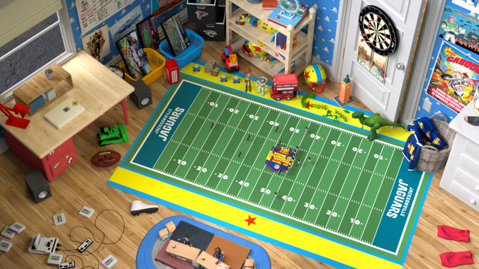Disney Plus to stream some kind of wild Toy Story-themed animated NFL game