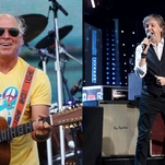 Listen to the late Jimmy Buffett rock out with Paul McCartney as 