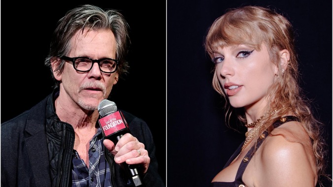 Taylor Swift, please welcome Kevin Bacon to the stage