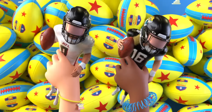 This weekend’s Toy Story NFL game continues to sound like just the weirdest thing