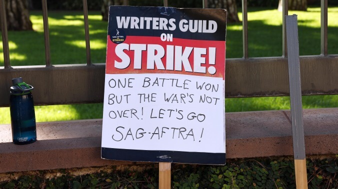 The Writers Guild Of America strike is over