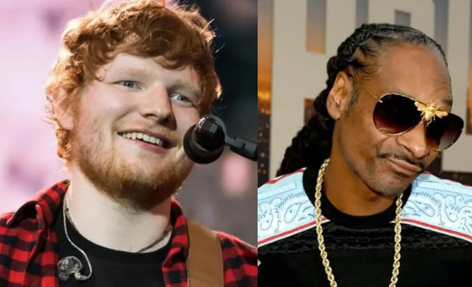 Ed Sheeran has a story about getting high with Snoop Dogg